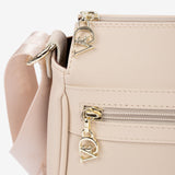 Cavalinho La Vie Beige Canvas Crossbody Bag for Women SKU 16190373.05 #color_beige