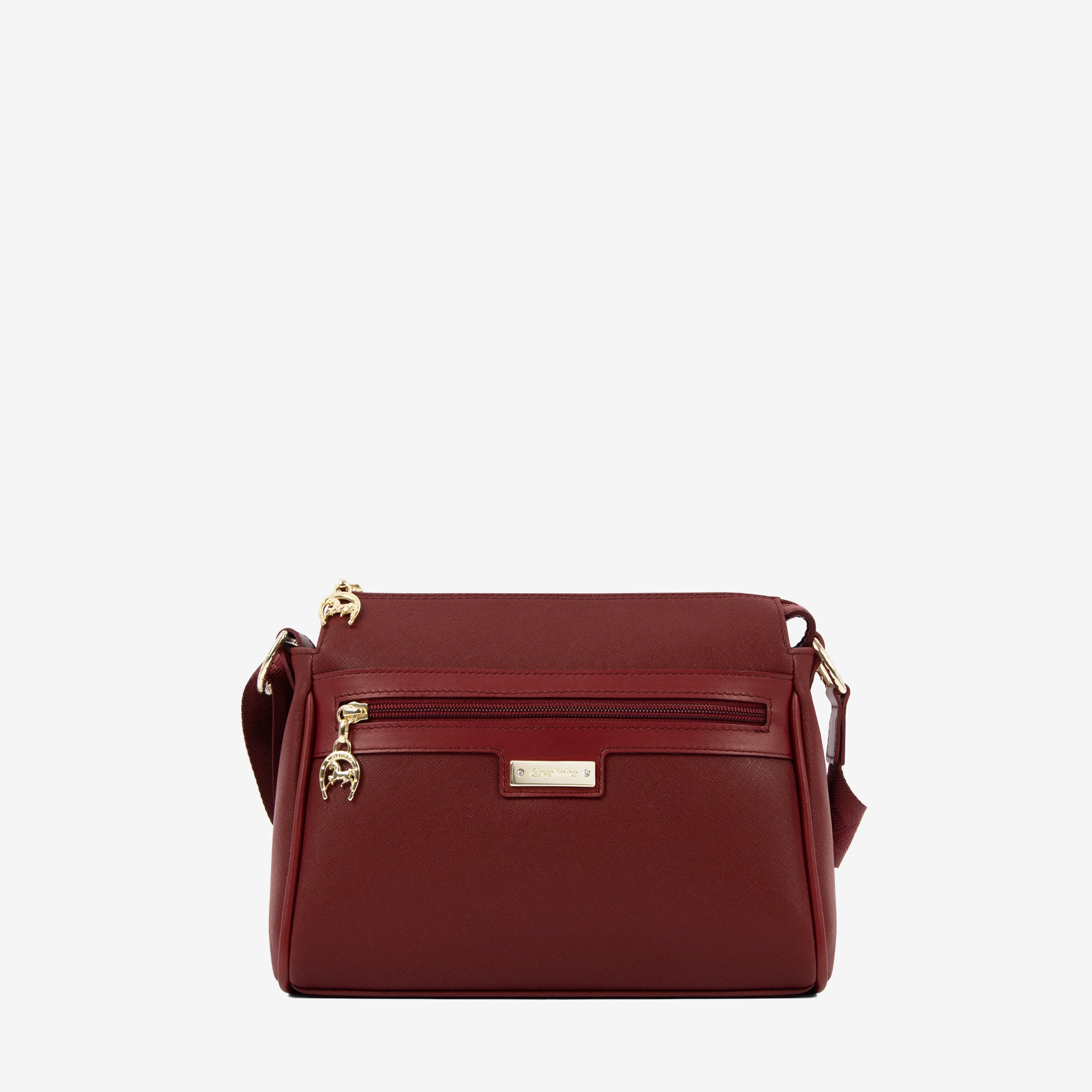 Cavalinho La Vie Burgundy Crossbody Bag for Women SKU 16190373.15 #color_burgundy