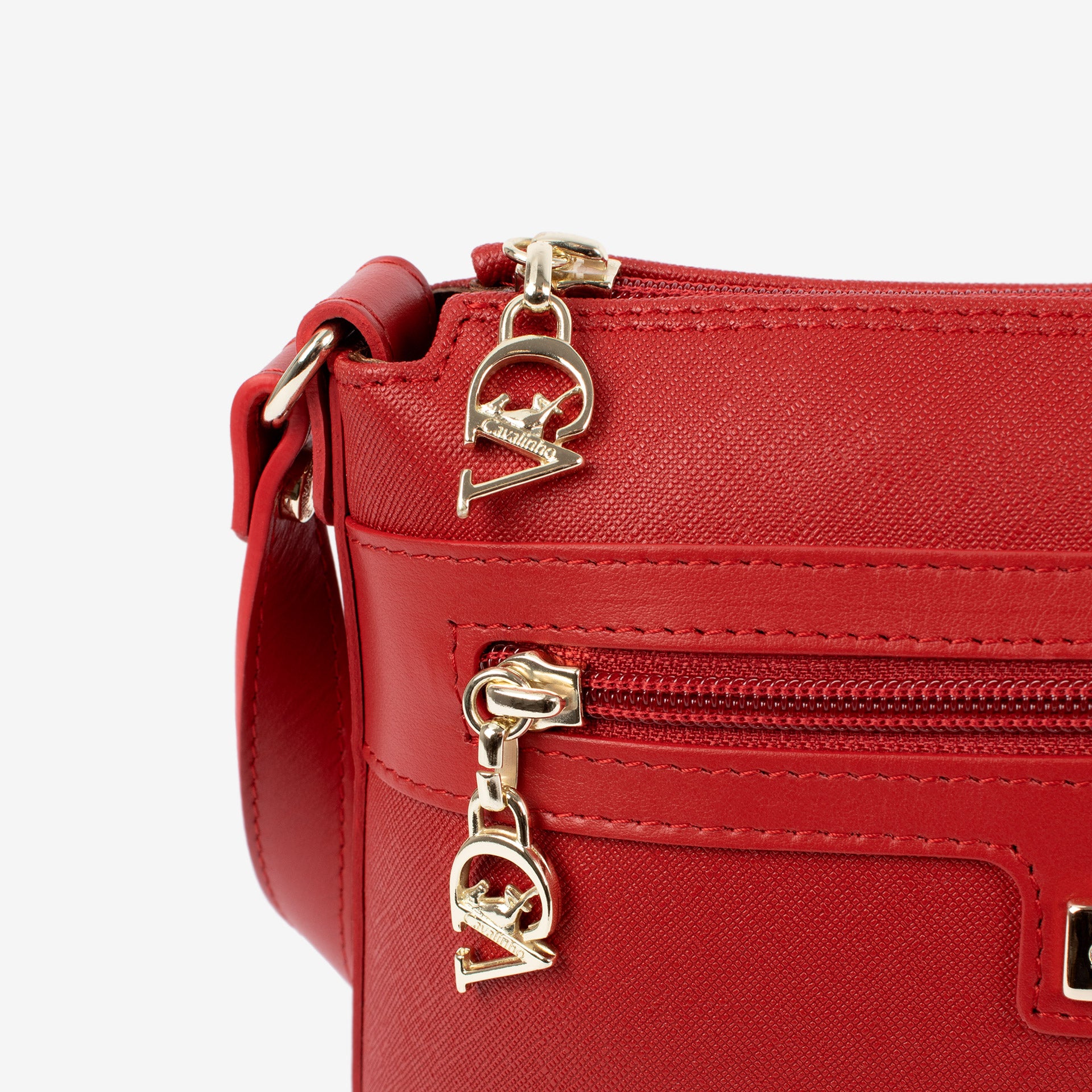 Cavalinho La Vie Red Small Designer Crossbody Bag for Women SKU 16190374.04 #color_red