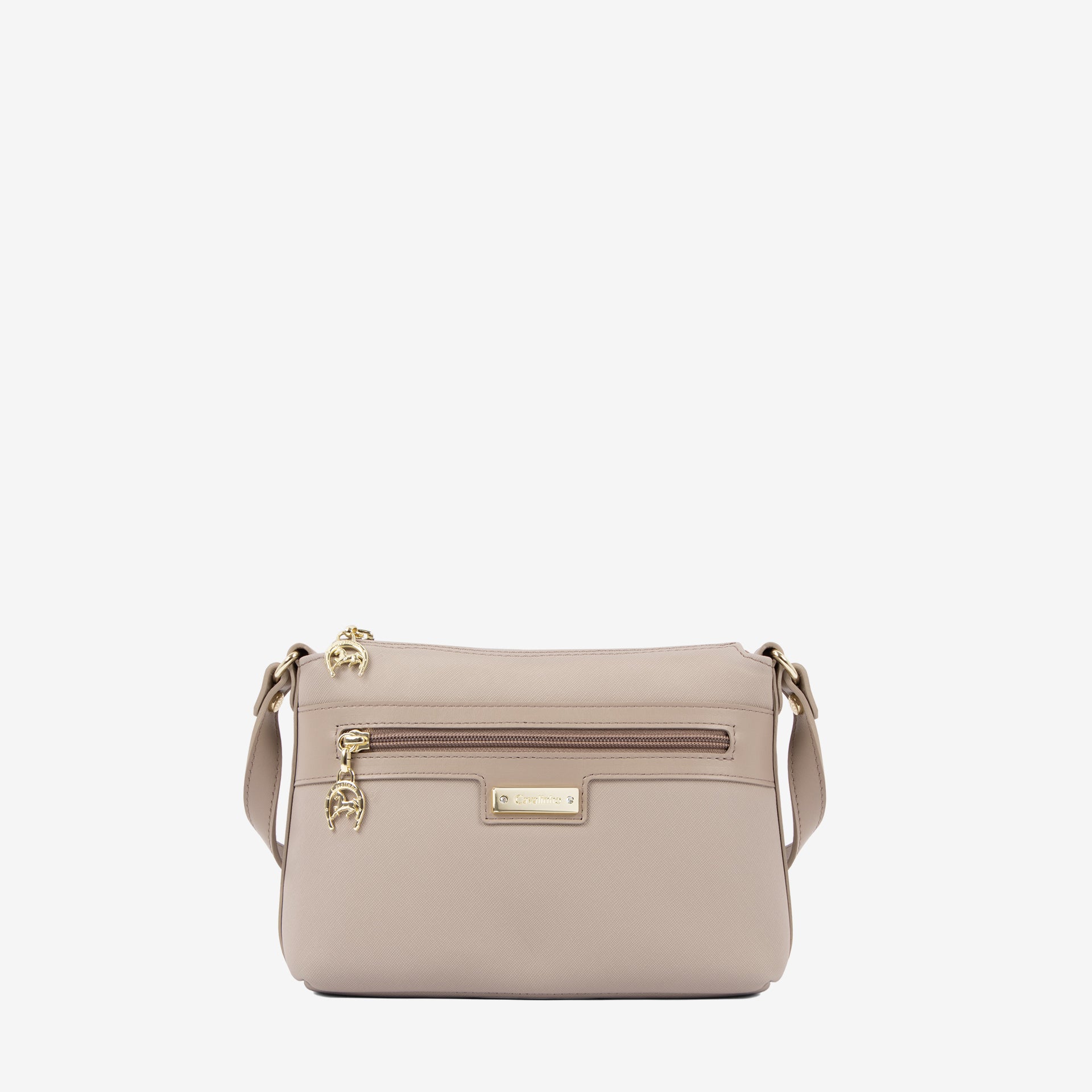 Cavalinho La Vie Taupe Small Crossbody Bag for Women SKU 16190374.12 #color_taupe