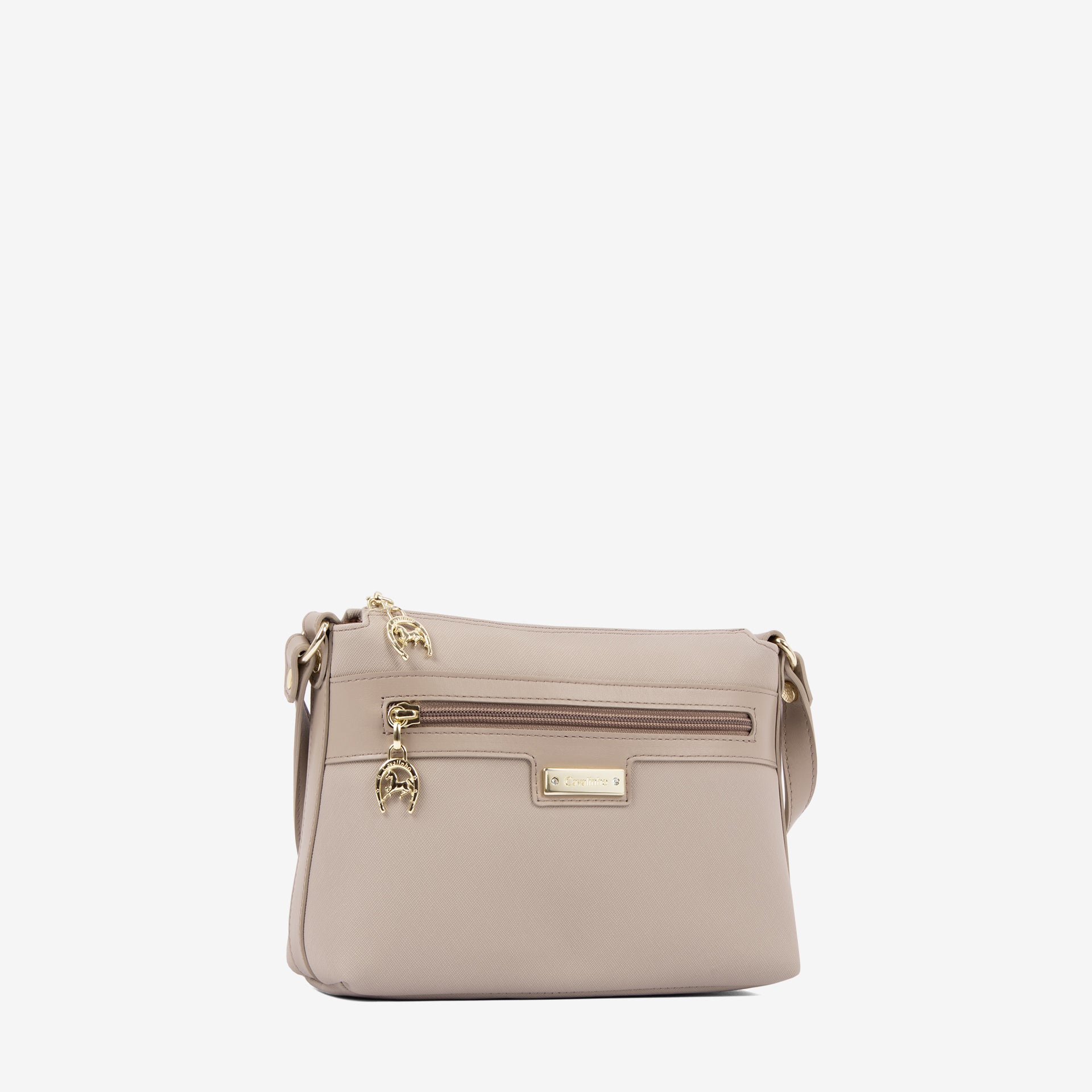 Cavalinho La Vie Taupe Small Crossbody Bag for Women SKU 16190374.12 #color_taupe