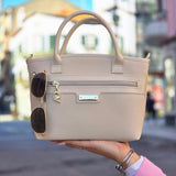 Cavalinho La Vie Beige Canvas Mini Handbag Crossbody Bag for Women SKU 16190572.05 #color_beige