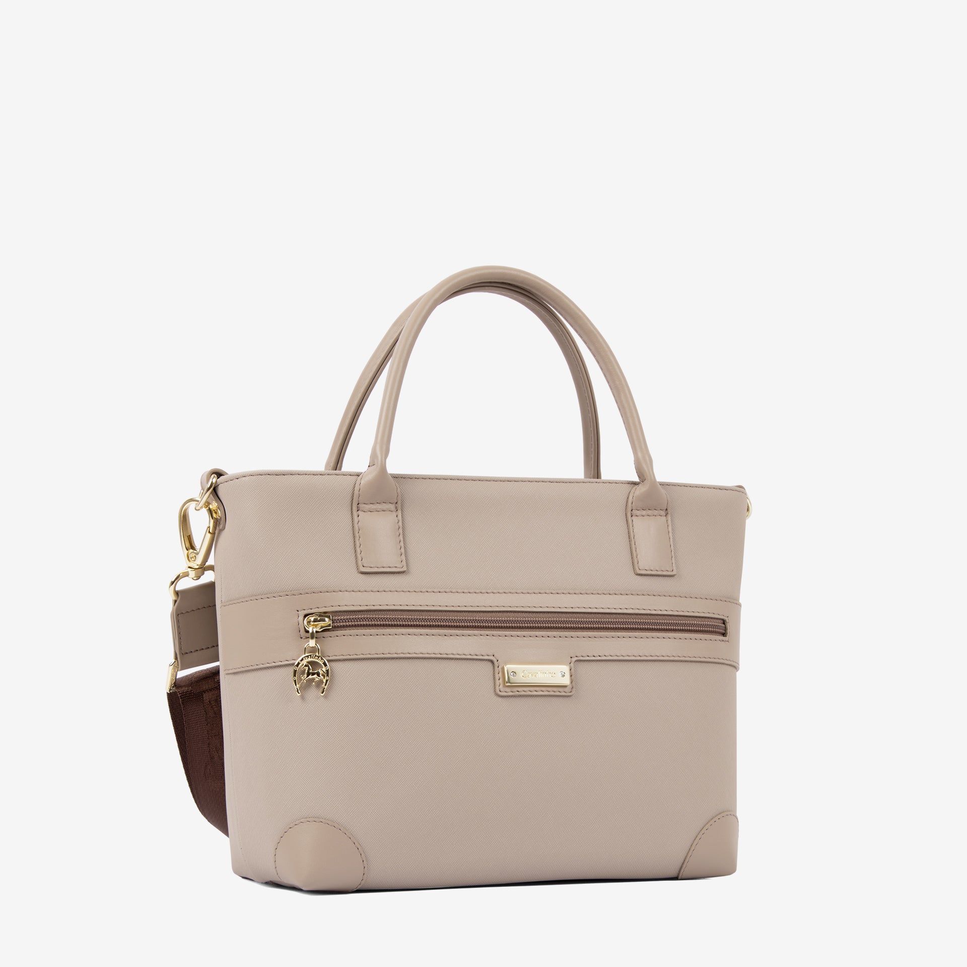 Cavalinho La Vie Taupe Handbag for Women SKU 16190522.12 #color_taupe