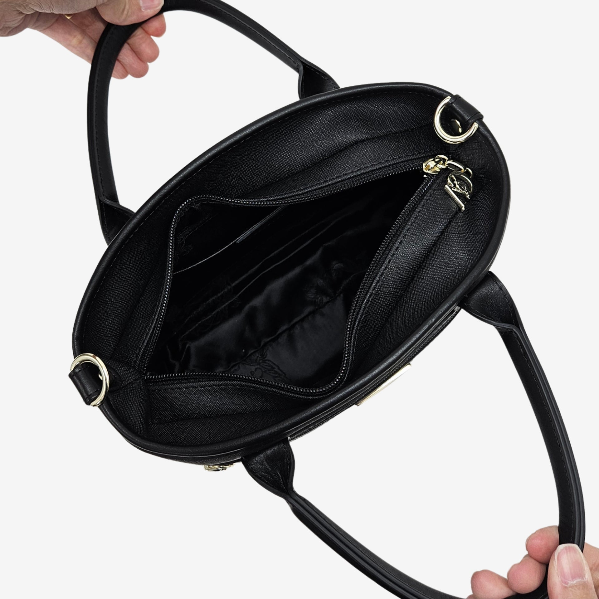 Cavalinho La Vie Black Mini Handbag Crossbody Bag for Women SKU 16190572.05 #color_black