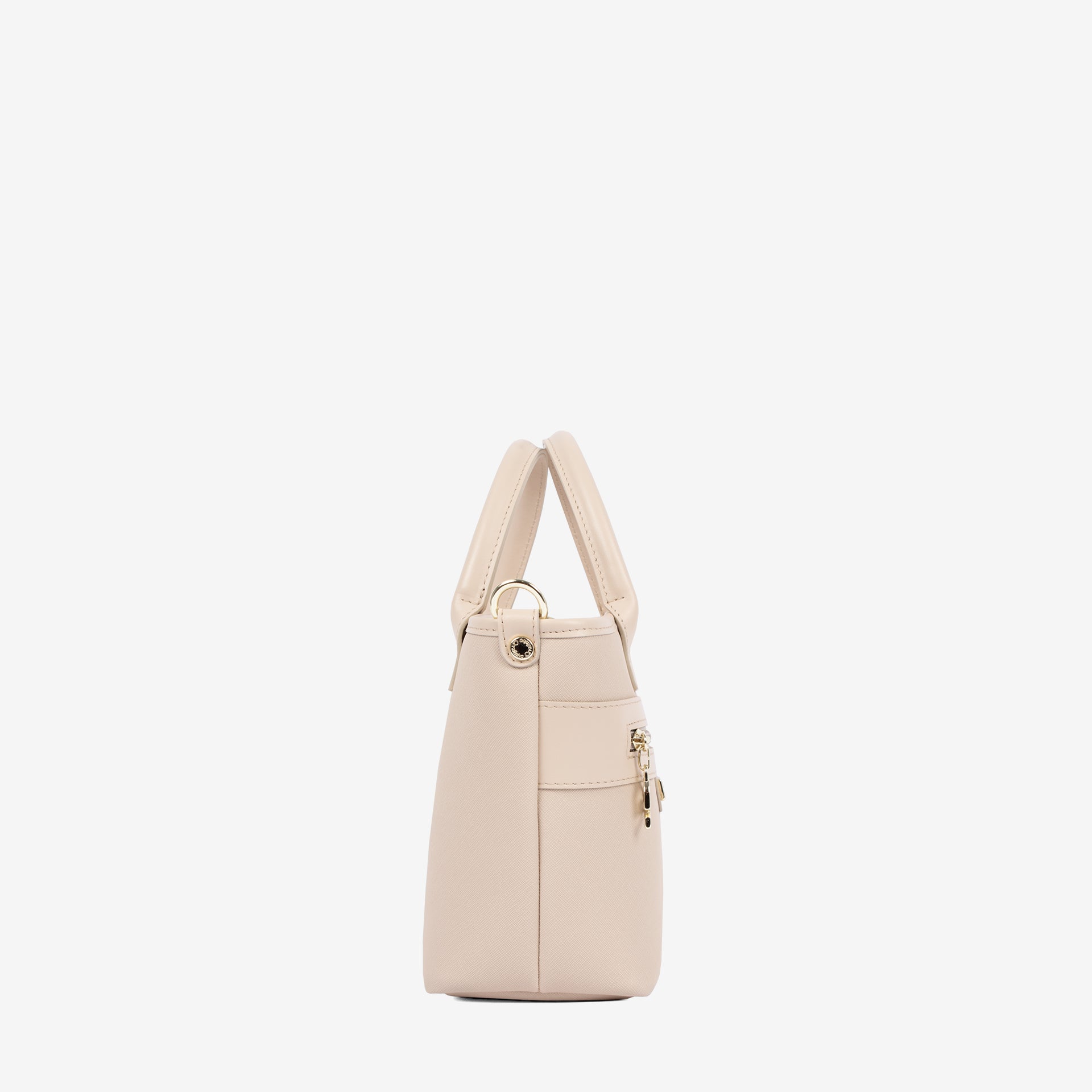 Cavalinho La Vie Beige Canvas Mini Handbag Crossbody Bag for Women SKU 16190572.05 #color_beige