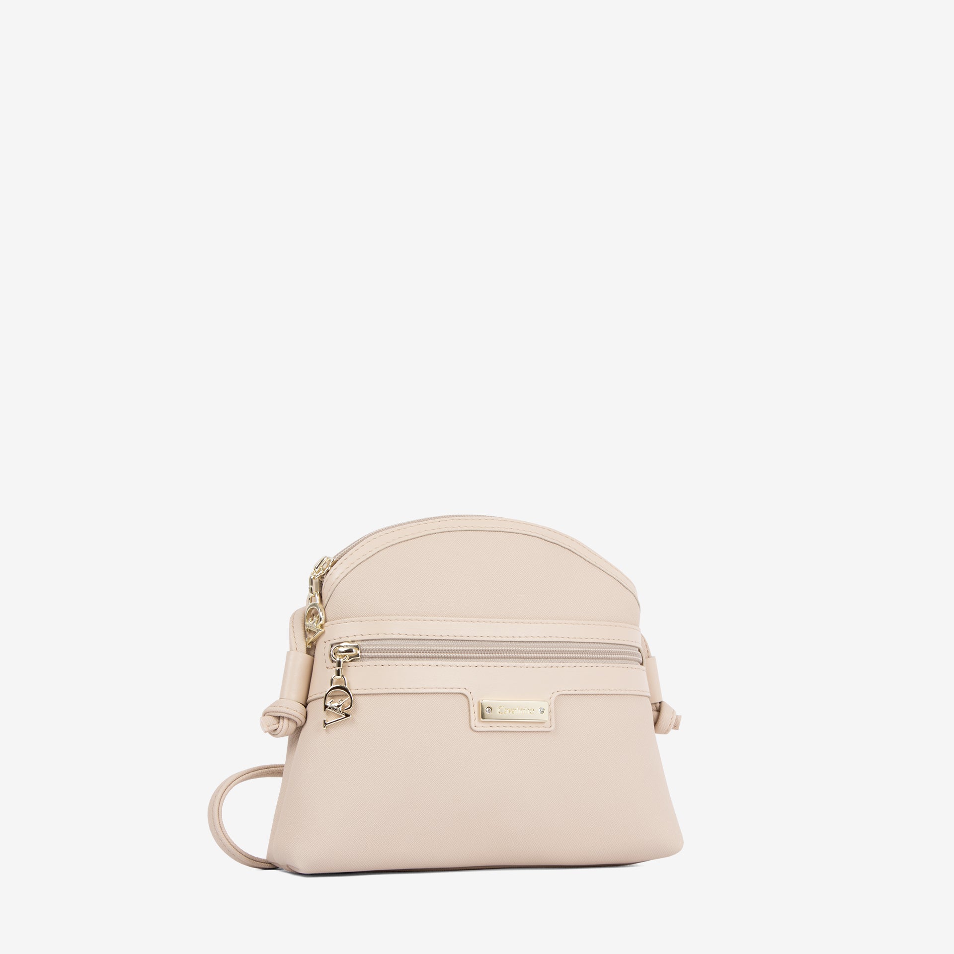 Cavalinho La Vie Beige Small Canvas Crossbody Bag for Women SKU 16190573.05 #color_beige