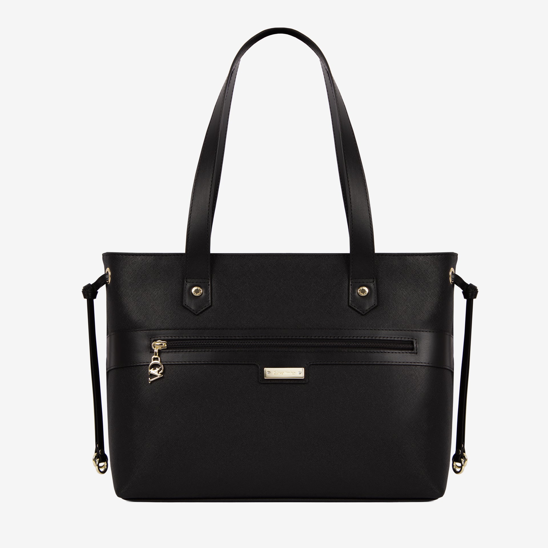 Cavalinho La Vie Designer Black Tote Bag for Women SKU 16190578.01 #color_black