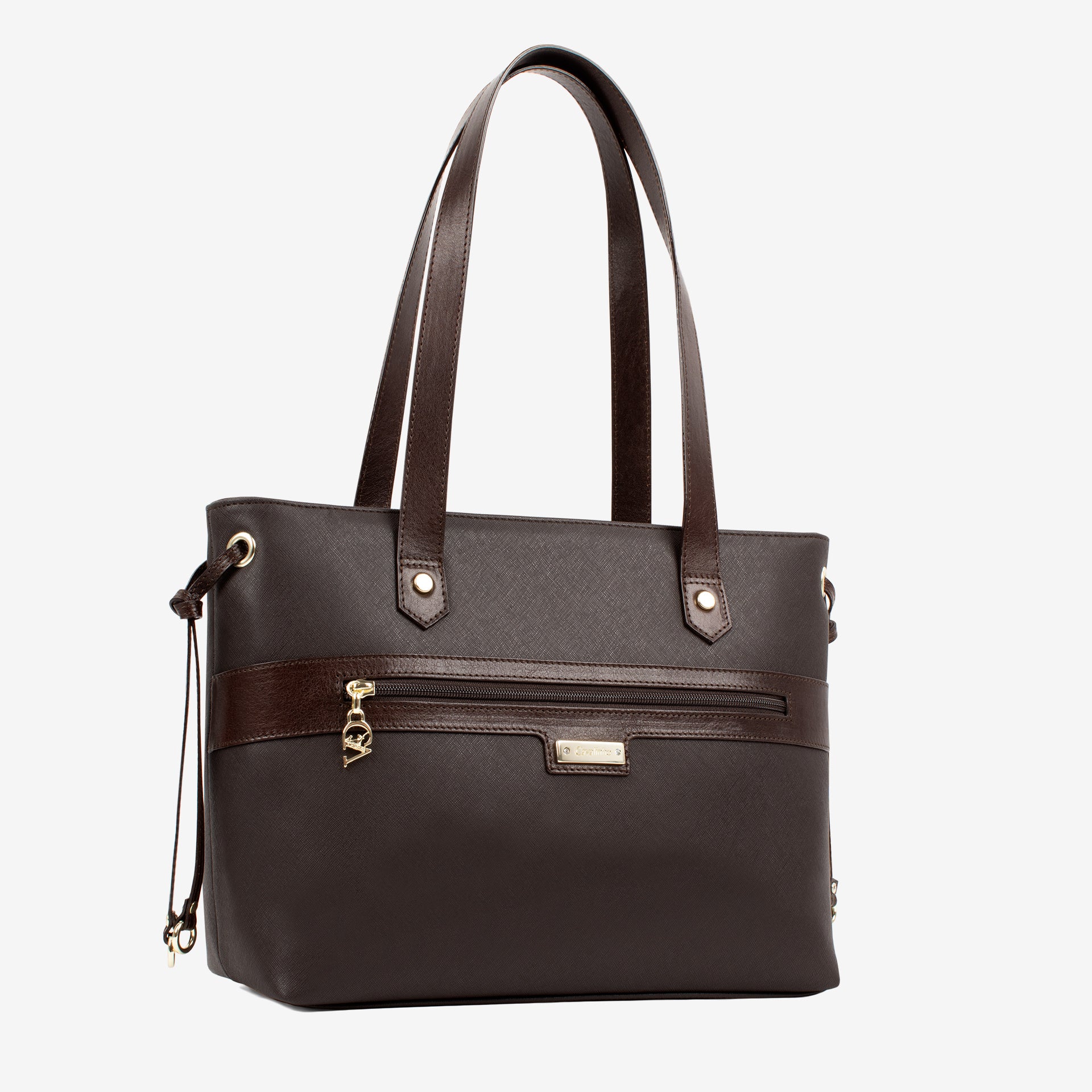 Cavalinho La Vie Brown Designer Tote Bag for Women SKU 16190578.02 #color_brown
