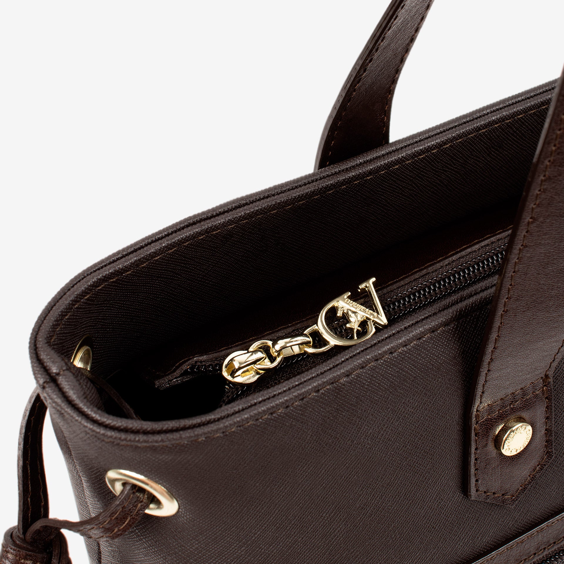 Cavalinho La Vie Brown Designer Tote Bag for Women SKU 16190578.02 #color_brown