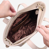 Cavalinho La Vie Beige Designer Tote Bag for Women SKU 16190578.05 #color_beige, black, red, taupe