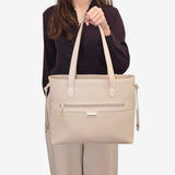 Cavalinho La Vie Beige Designer Tote Bag for Women SKU 16190578.05 #color_beige