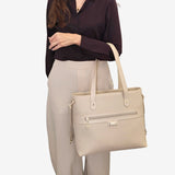 Cavalinho La Vie Beige Designer Tote Bag for Women SKU 16190578.05 #color_beige