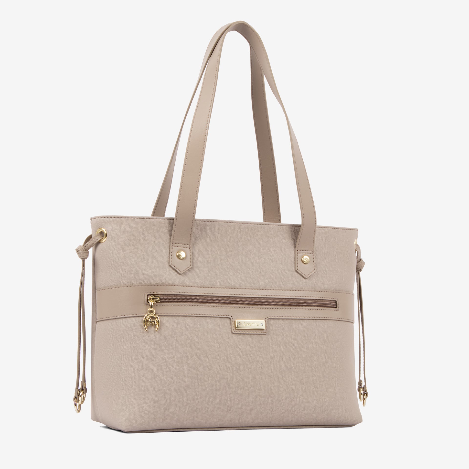 Cavalinho La Vie Designer Tote Bag for Women SKU 16190578.12 #color_taupe