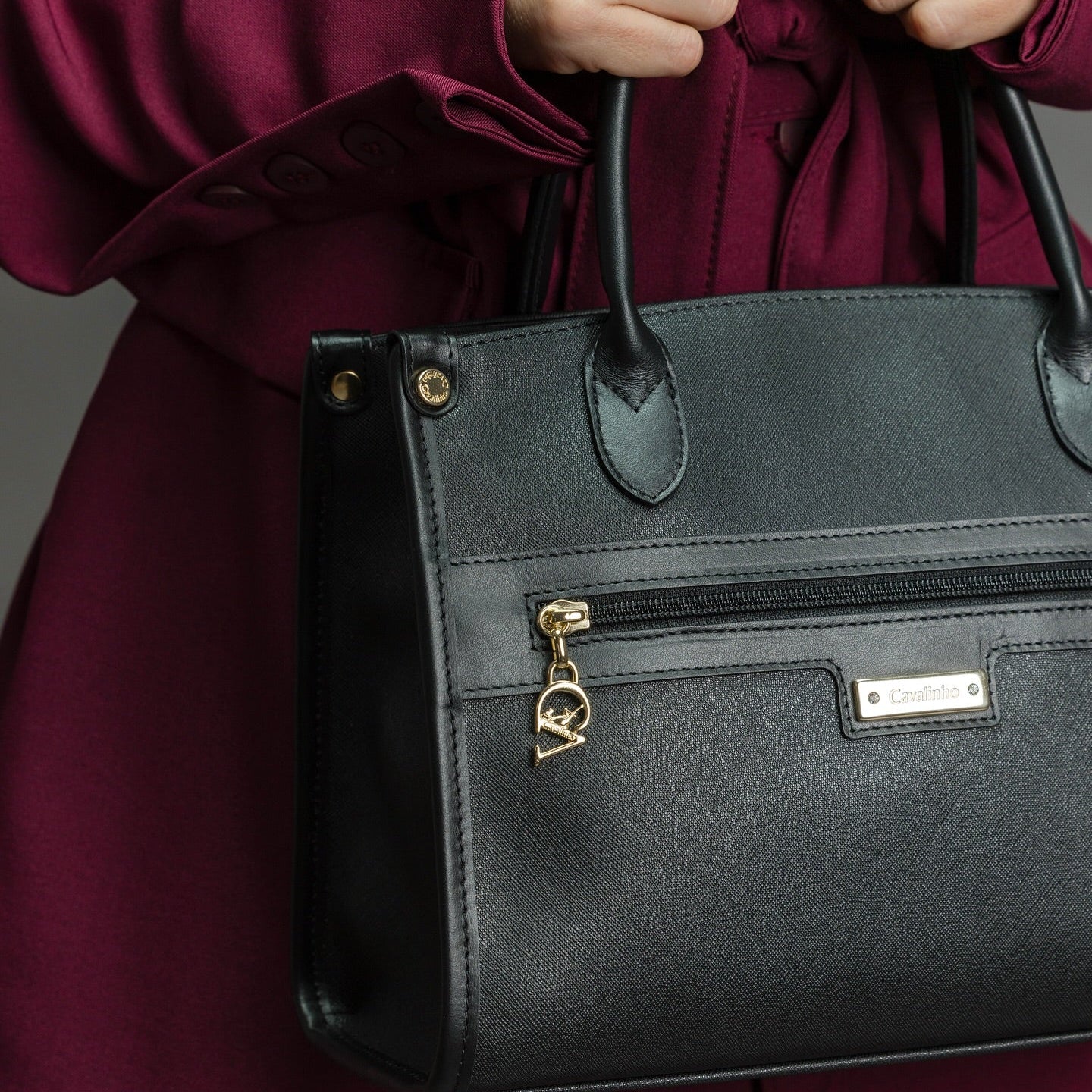 Cavalinho La Vie Black Handbag for Women SKU 16190587.02 #color_black