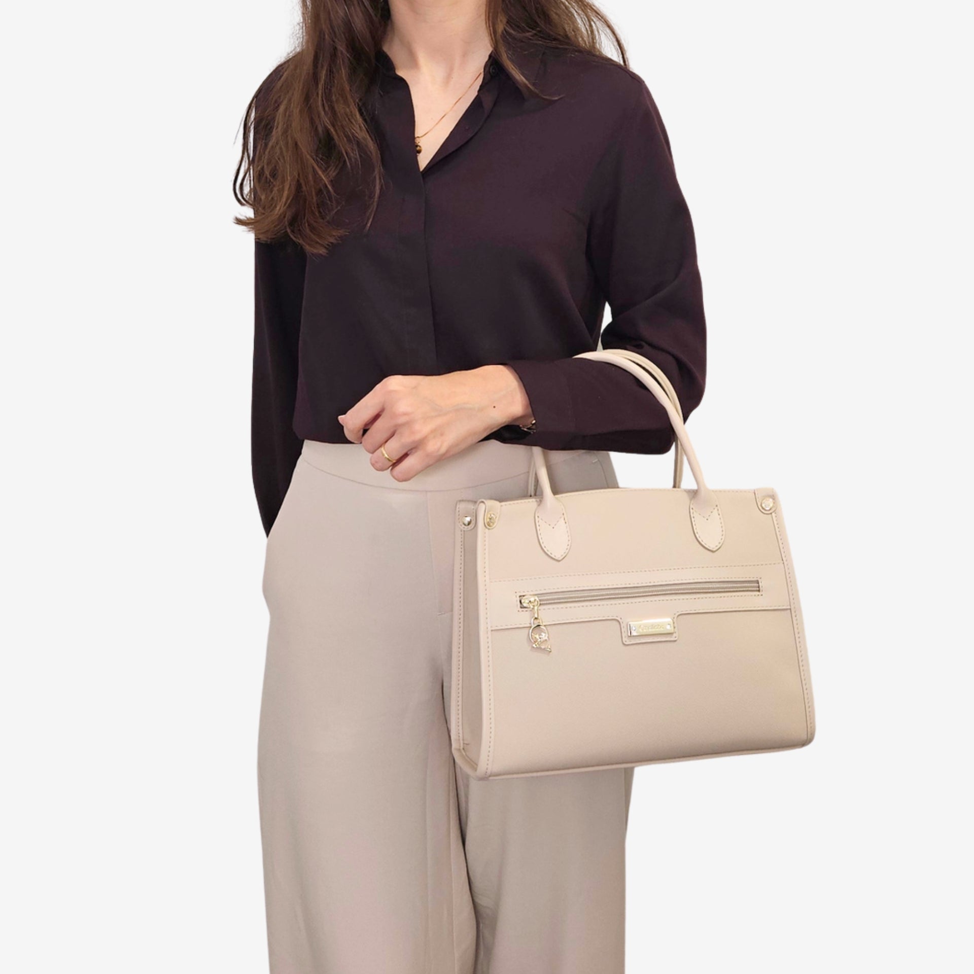 Cavalinho La Vie Beige Designer Handbag for Women SKU 16190587.05 #color_beige