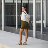 Cavalinho La Vie Taupe Designer Backpack for Women SKU 16190606.12 #color_taupe, beige, black, red, burgundy