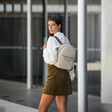 Cavalinho La Vie Taupe Designer Backpack for Women SKU 16190606.12 #color_taupe