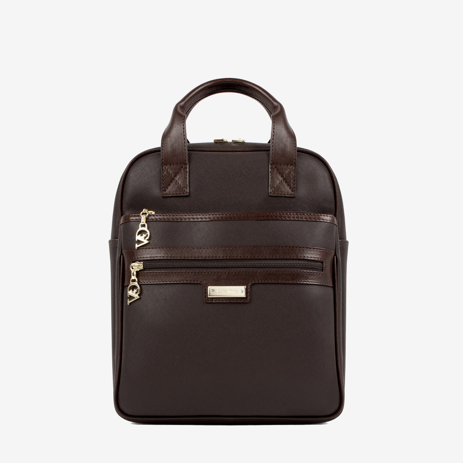 Cavalinho La Vie Brown Designer Backpack for Women SKU 16190609.02 #color_brown