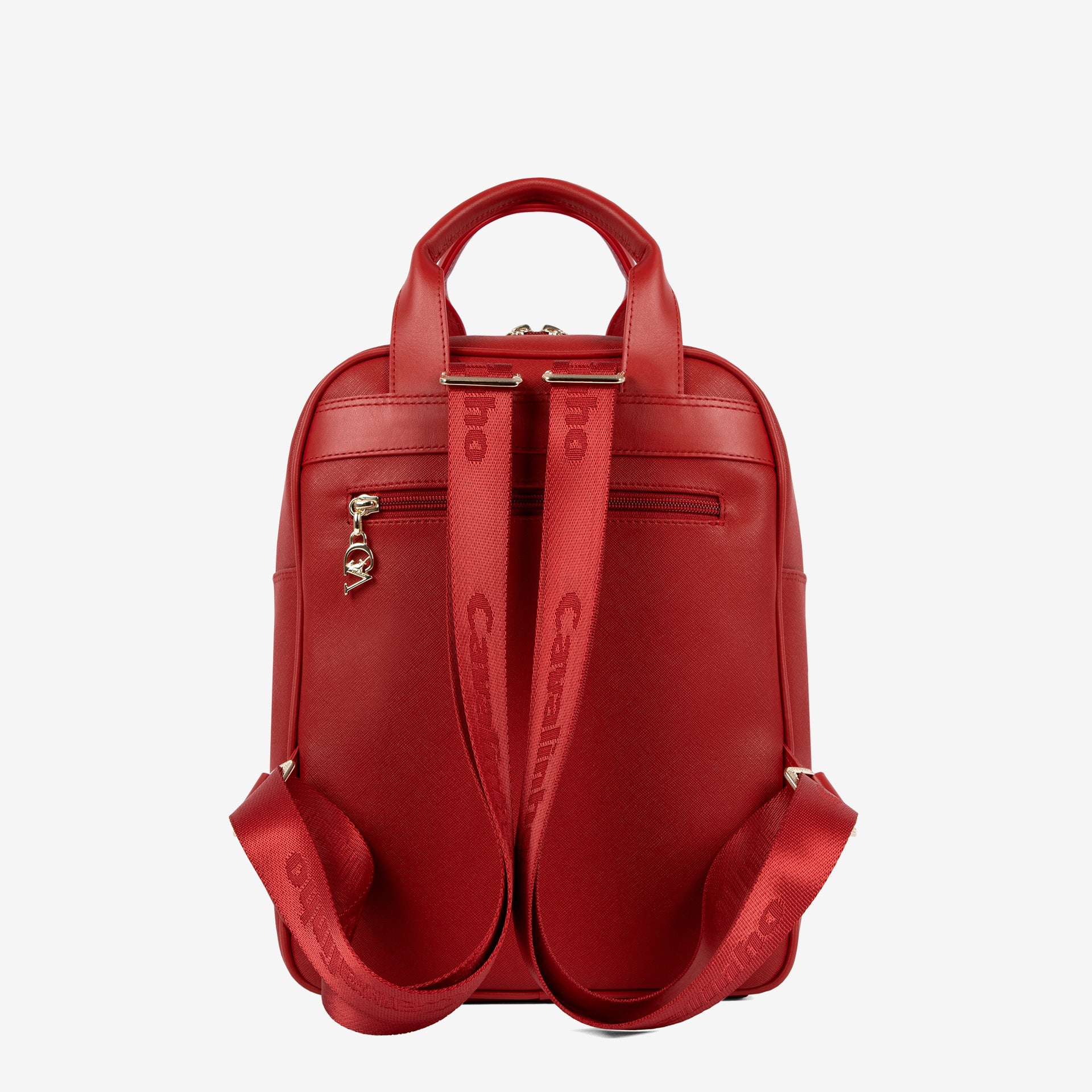 Cavalinho La Vie Red Designer Backpack for Women SKU 16190609.04 #color_red