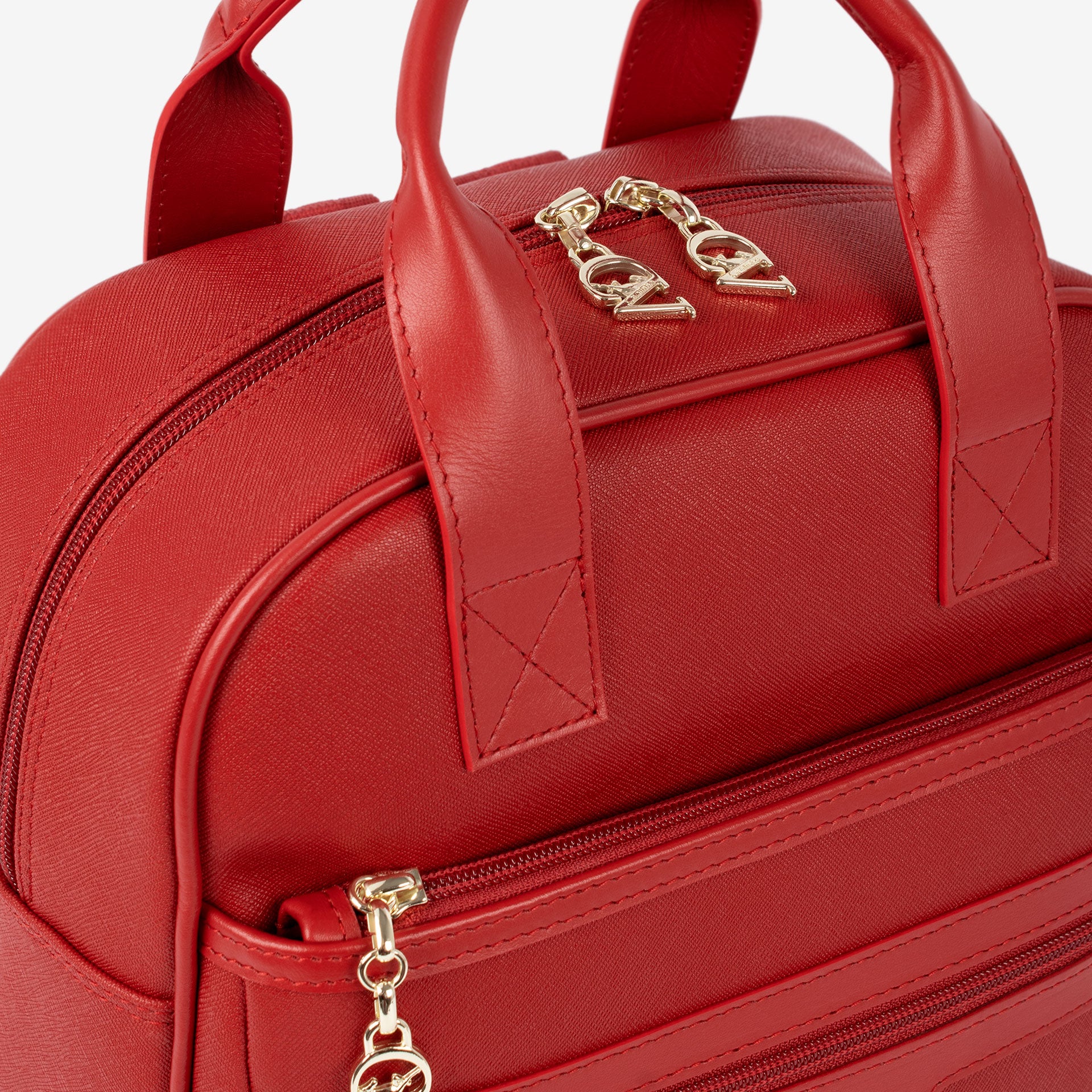 Cavalinho La Vie Red Designer Backpack for Women SKU 16190609.04 #color_red