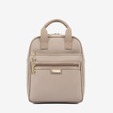 Cavalinho La Vie Taupe Designer Backpack for Women SKU 16190609.12 #color_taupe