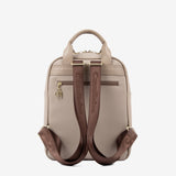 Cavalinho La Vie Taupe Designer Backpack for Women SKU 16190609.12 #color_taupe