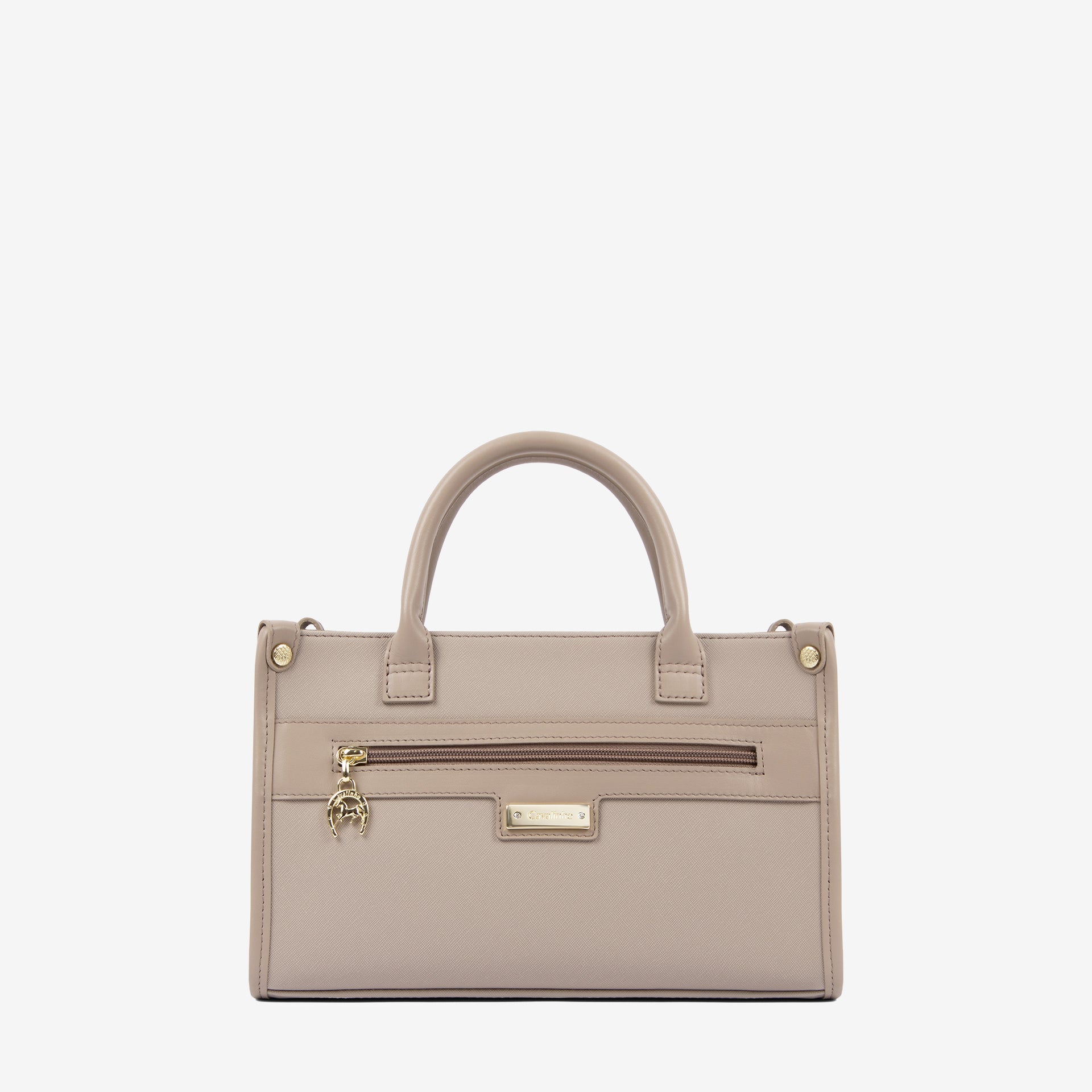 Cavalinho La Vie Minimalistic Handbag for Women SKU 16190612.12 #color_taupe