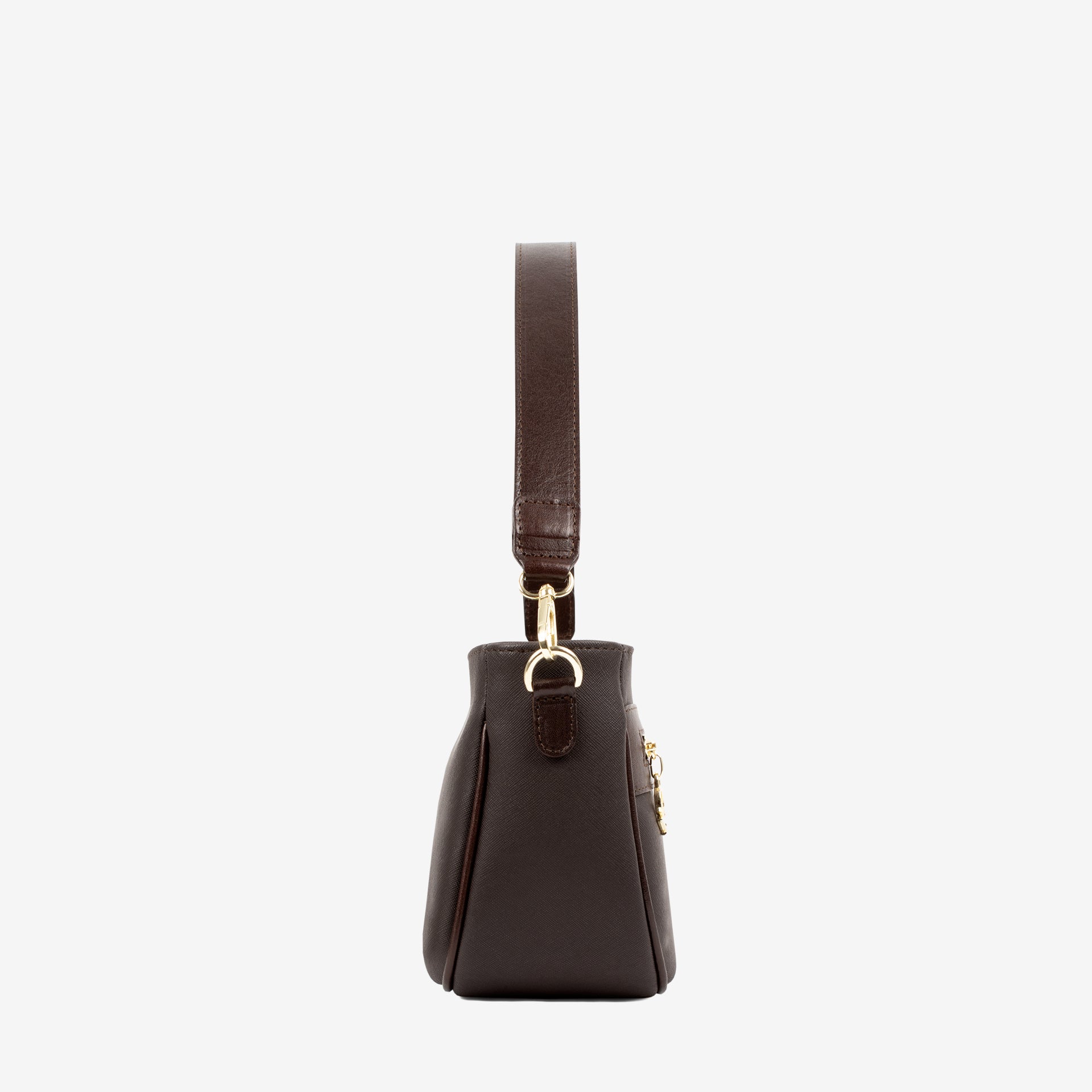 Cavalinho La Vie Brown Leather and Canvas Designer Handbag SKU 16190615.02 #color_brown