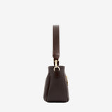 Cavalinho La Vie Brown Leather and Canvas Designer Handbag SKU 16190615.02 #color_brown