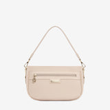 Cavalinho La Vie Beige Leather and Canvas Designer Handbag SKU 16190615.05 #color_beige