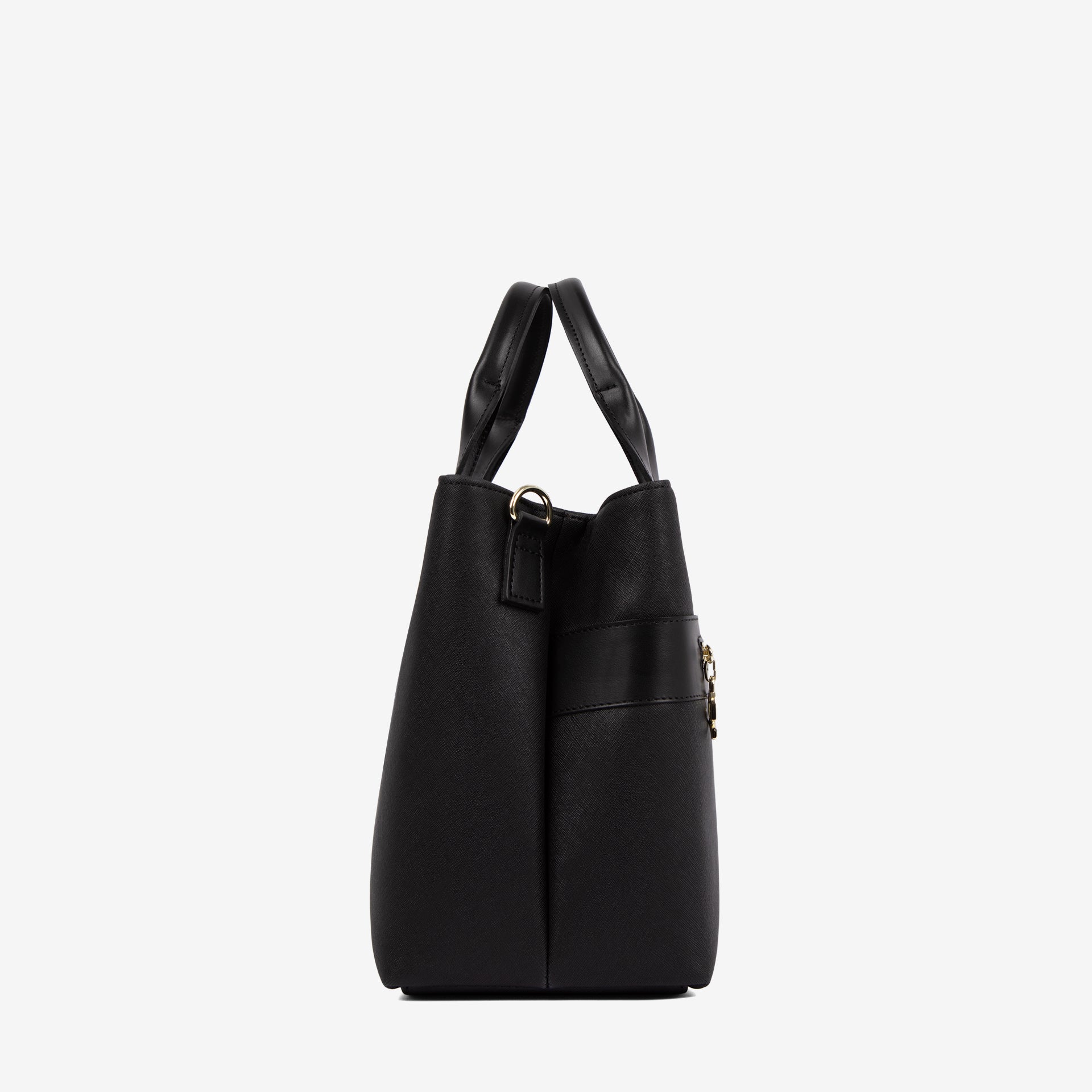 La Vie Black Designer Canvas Bag for Women SKU 16190617.01 #color_black
