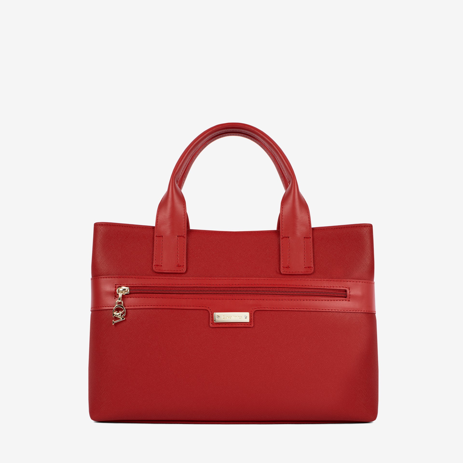 La Vie Red Designer Canvas Bag for Women SKU 16190617.04 #color_red