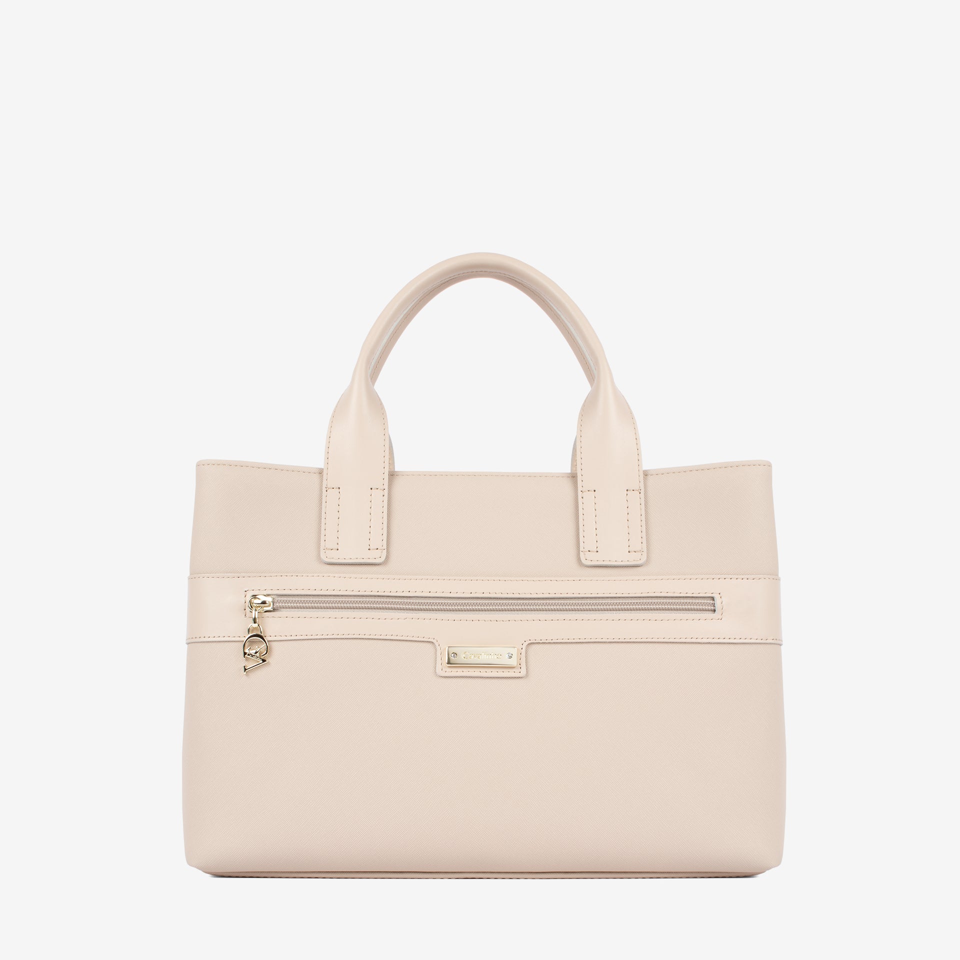 La Vie Beige Designer Canvas Bag for Women SKU 16190617.05 #color_beige