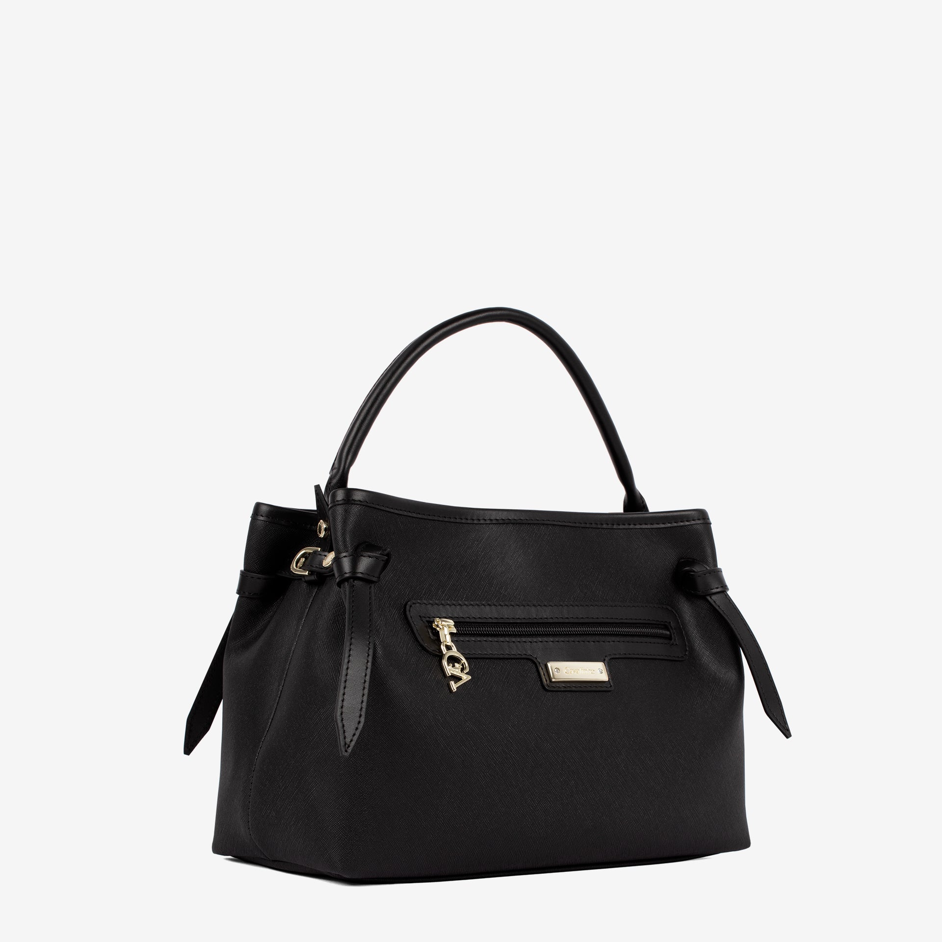 Cavalinho La Vie Designer Black Canvas Handbag SKU 16190627.01 #color_black