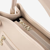 Cavalinho La Vie Designer Beige  Canvas Handbag SKU 16190627.05 #color_beige