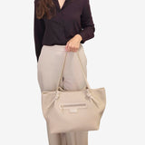 Cavalinho La Vie Beige Designer Canvas Shoulder Bag SKU 16190641.05 #color_beige