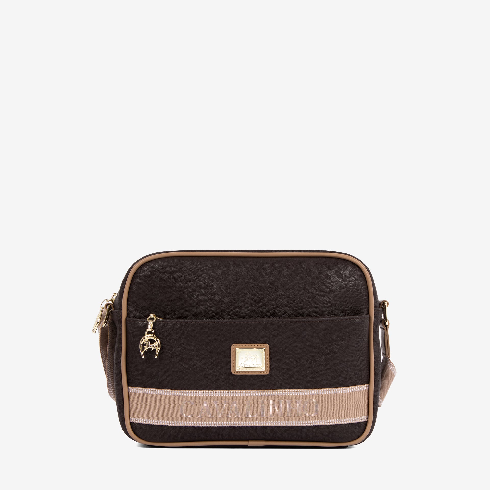 Only By Cavalinho Brown Crossbody Bags for Women SKU 16200324.02 #color_brown / beige