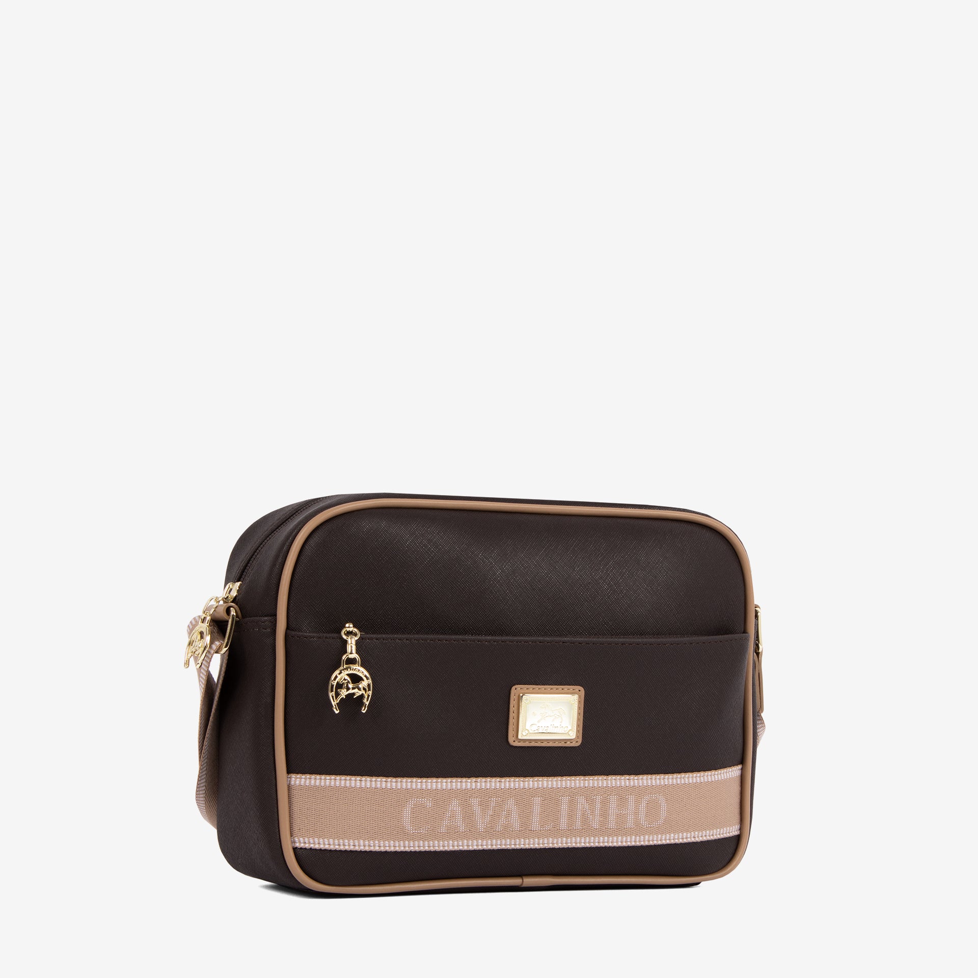 Only By Cavalinho Brown Crossbody Bags for Women SKU 16200324.02 #color_brown / beige