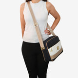 Only By Cavalinho Crossbody Bag for Women SKU 16200324.22 #color_beige / white / navy
