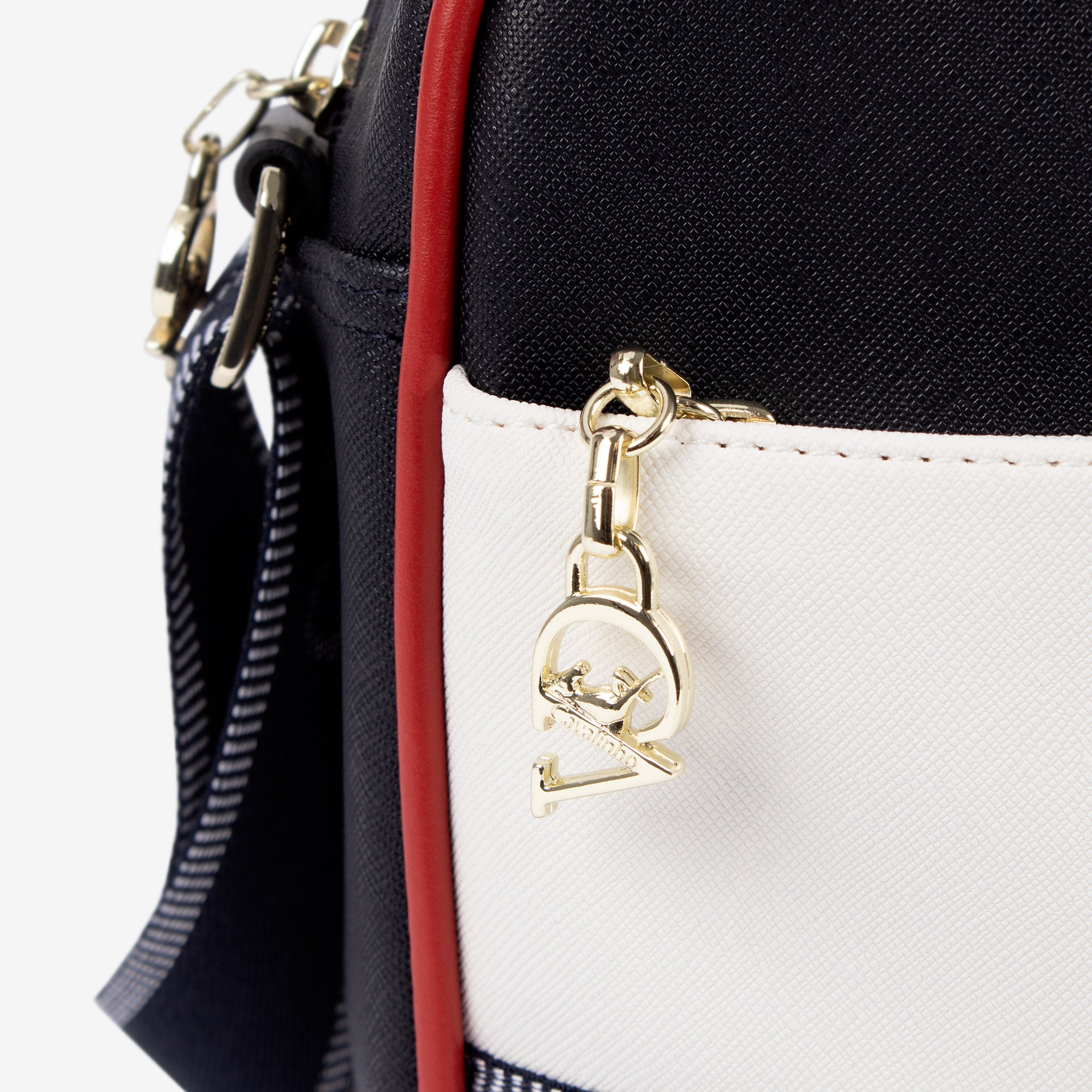 Only By Cavalinho Designer Crossbody Bag for Women SKU 16200324.45 #color_navy / white / red