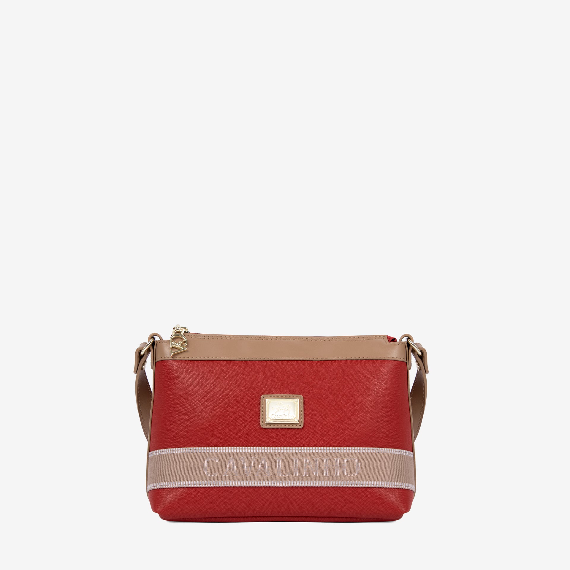 Only By Cavalinho Designer Crossbody Bag SKU 16200374.04 #color_red / beige