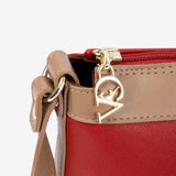 Only By Cavalinho Designer Crossbody Bag SKU 16200374.04 #color_red / beige