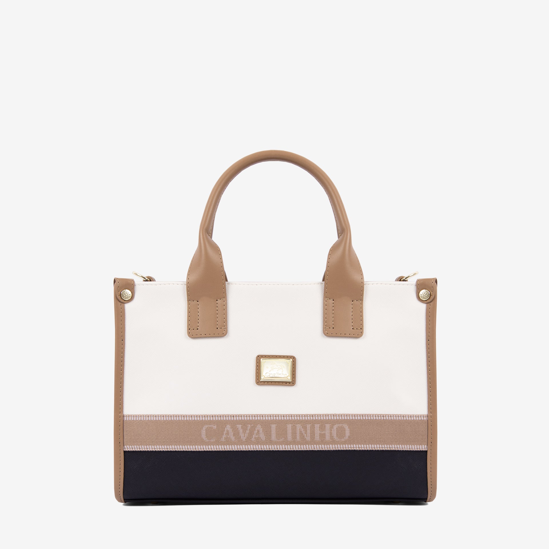 Only by Cavalinho Handbag for Women SKU 16200479.22 #color_beige / white / navy