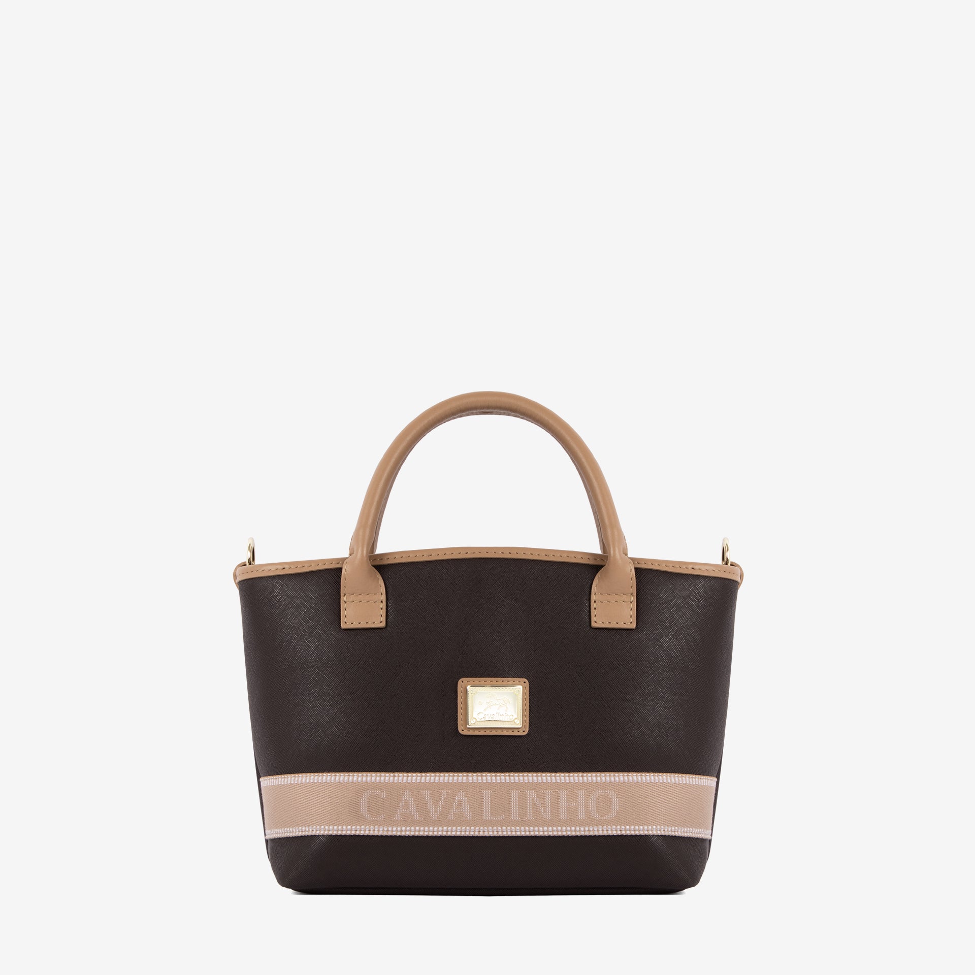 Cavalinho Only by Cavalinho Brown Mini Handbag Crossbody Bag SKU 16200577.02 #color_brown / beige