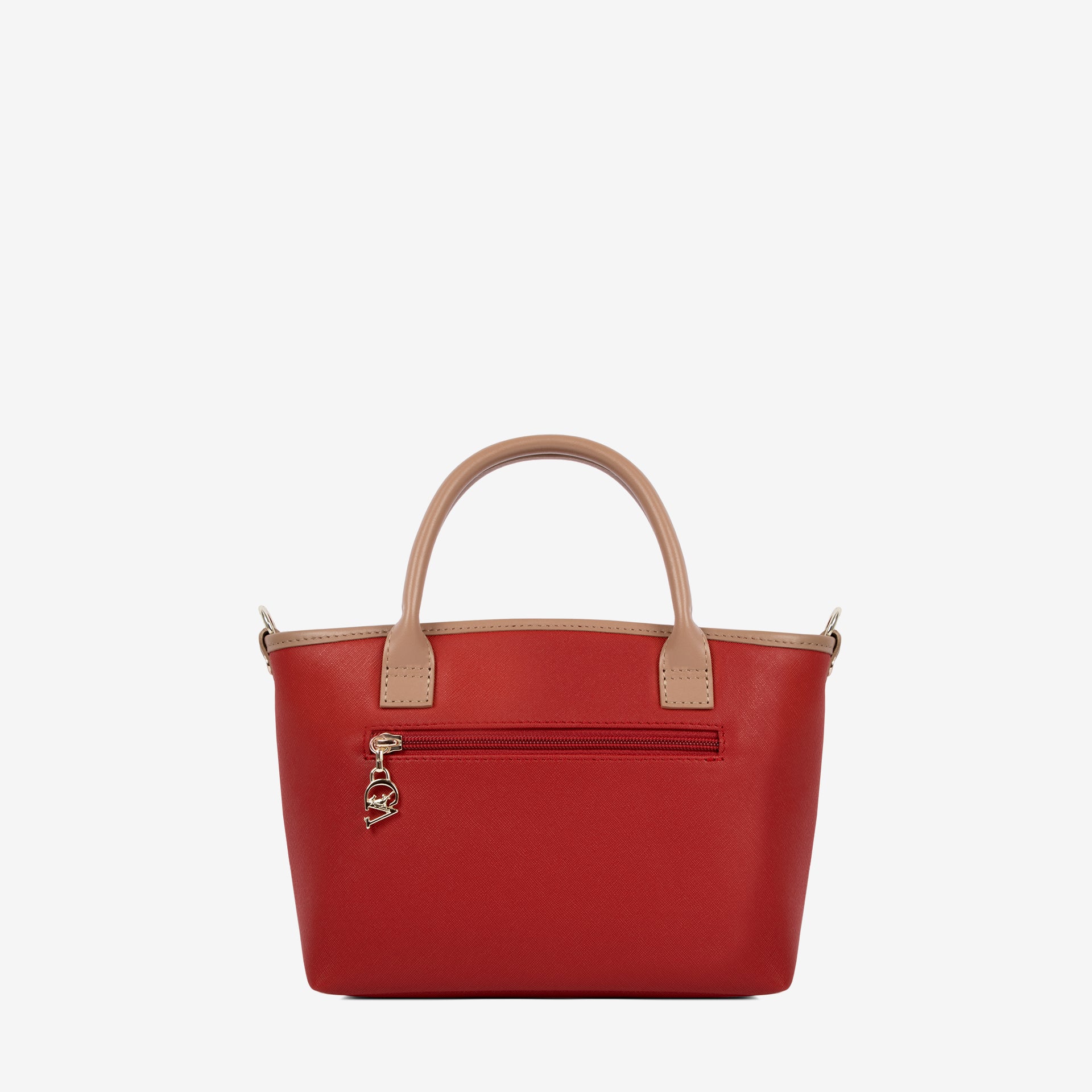 Only by Cavalinho Red Mini Handbag Crossbody Bag SKU 16200577.04 #color_red / beige