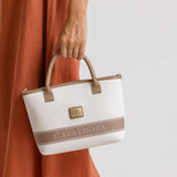 Cavalinho Only by Cavalinho Mini Handbag Crossbody Bag SKU 16200577.06 #color_white / sand