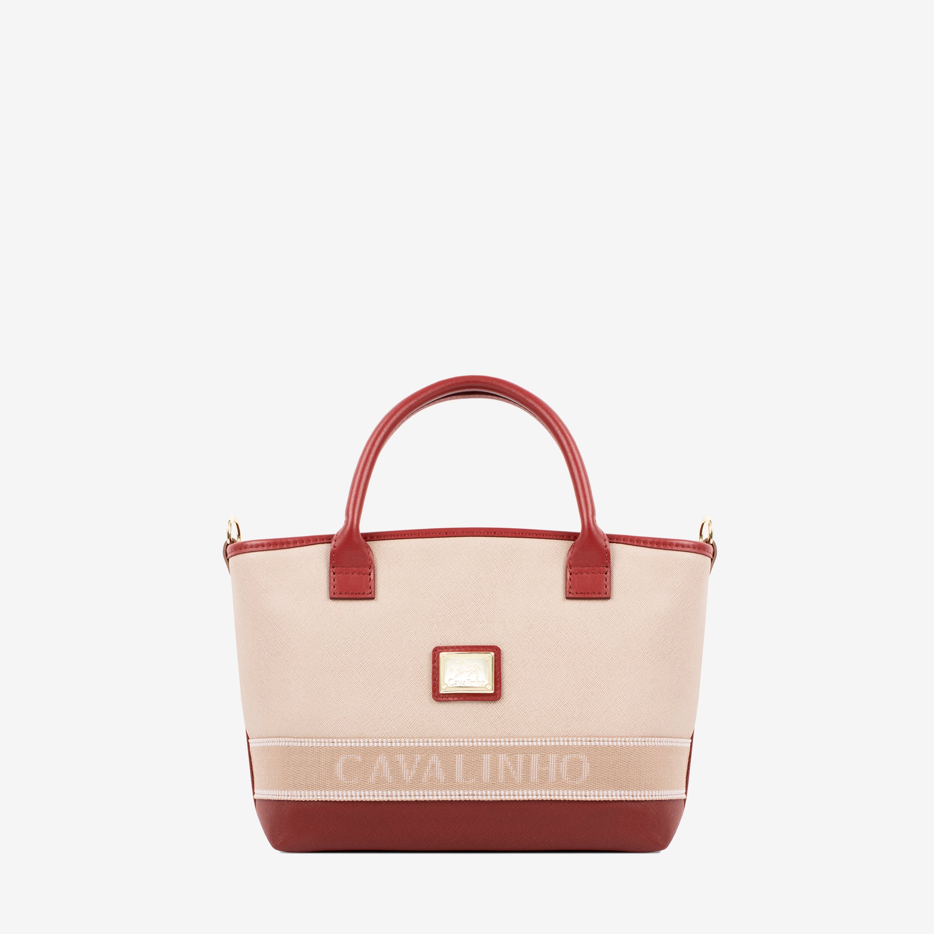 Only by Cavalinho Mini Handbag Crossbody Bag SKU 16200577.15 #color_darkred / beige