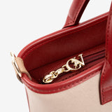 Only by Cavalinho Mini Handbag Crossbody Bag SKU 16200577.15 #color_darkred / beige