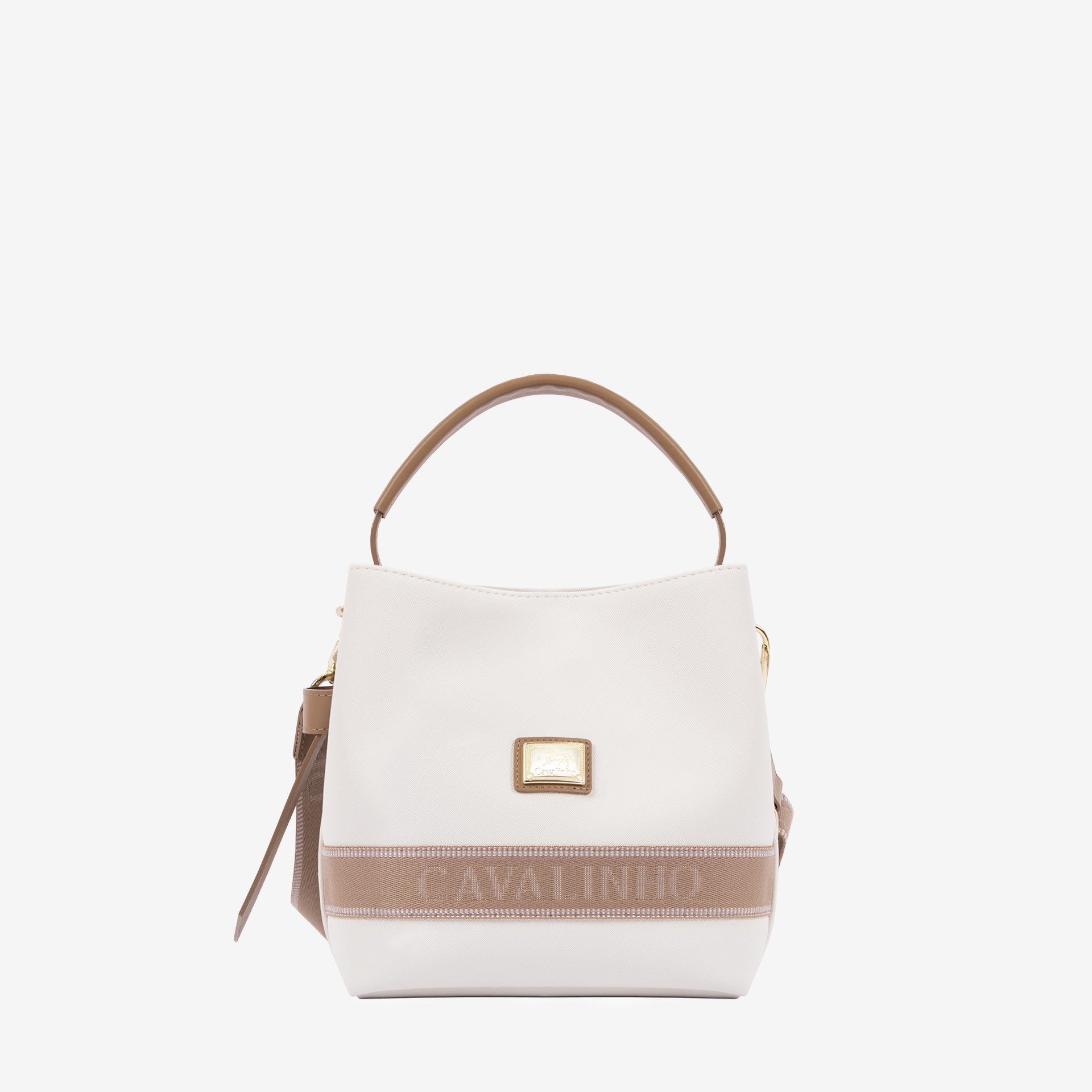 Only by Cavalinho Bucket Handbag for Women SKU 16200591.06 #color_white / sand