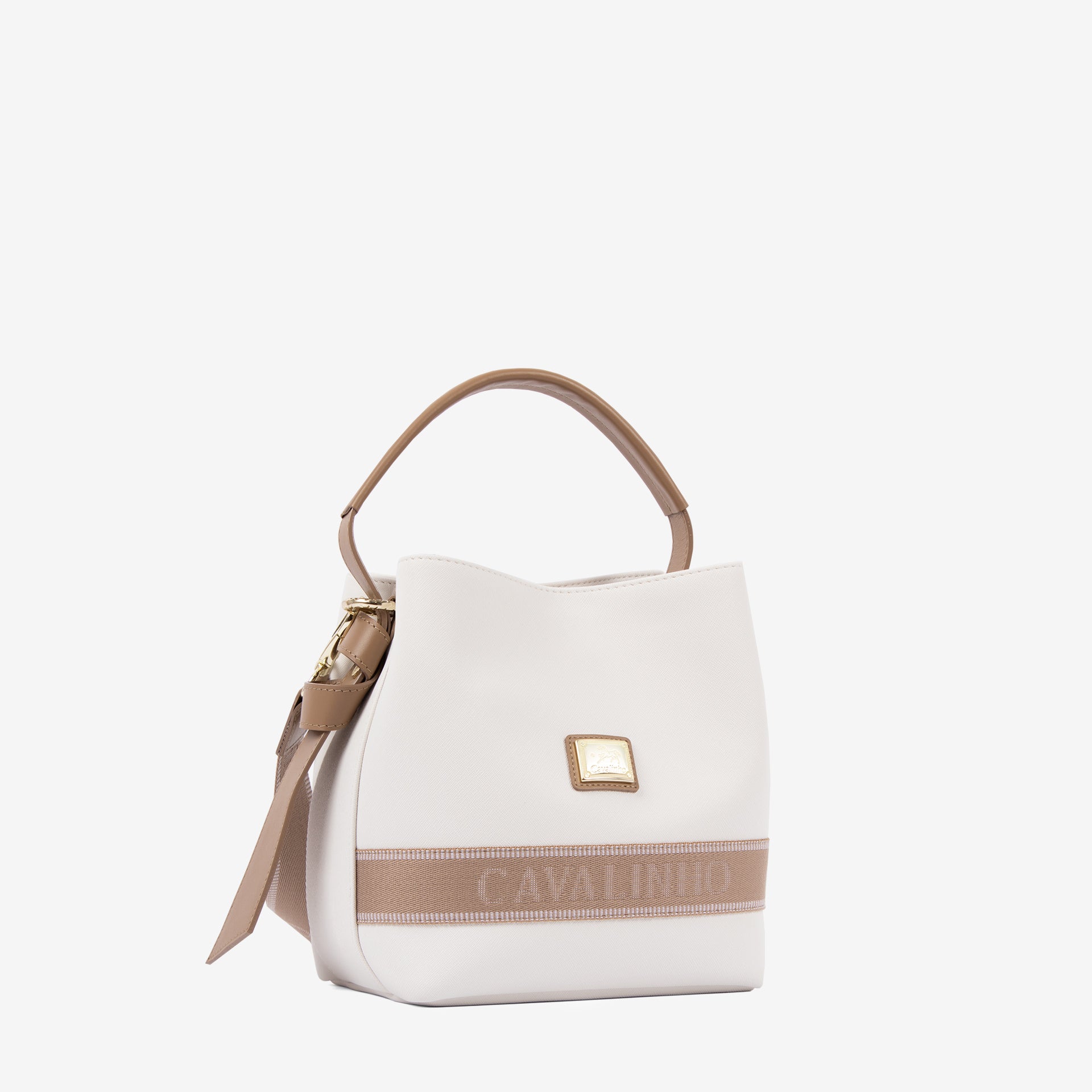 Only by Cavalinho Bucket Handbag for Women SKU 16200591.06 #color_white / sand